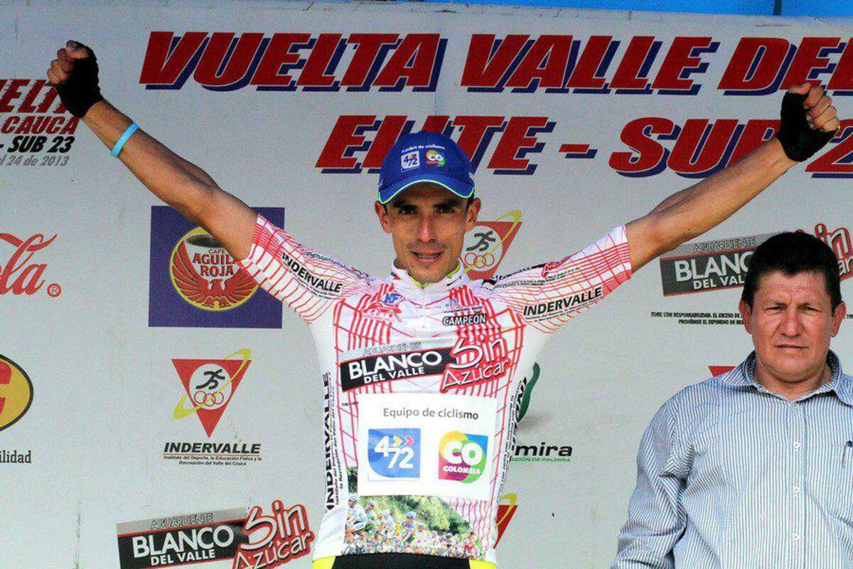 Juan Pablo Villegas campeón de la Vuelta al Valle (Foto: COLPRENSA/VANGUARDIA LIBERAL)