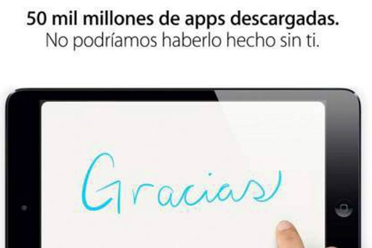 App Store de apple llegó a las 50.000 millones de descargas (Foto: COLPRENSA/VANGUARDIA LIBERAL)