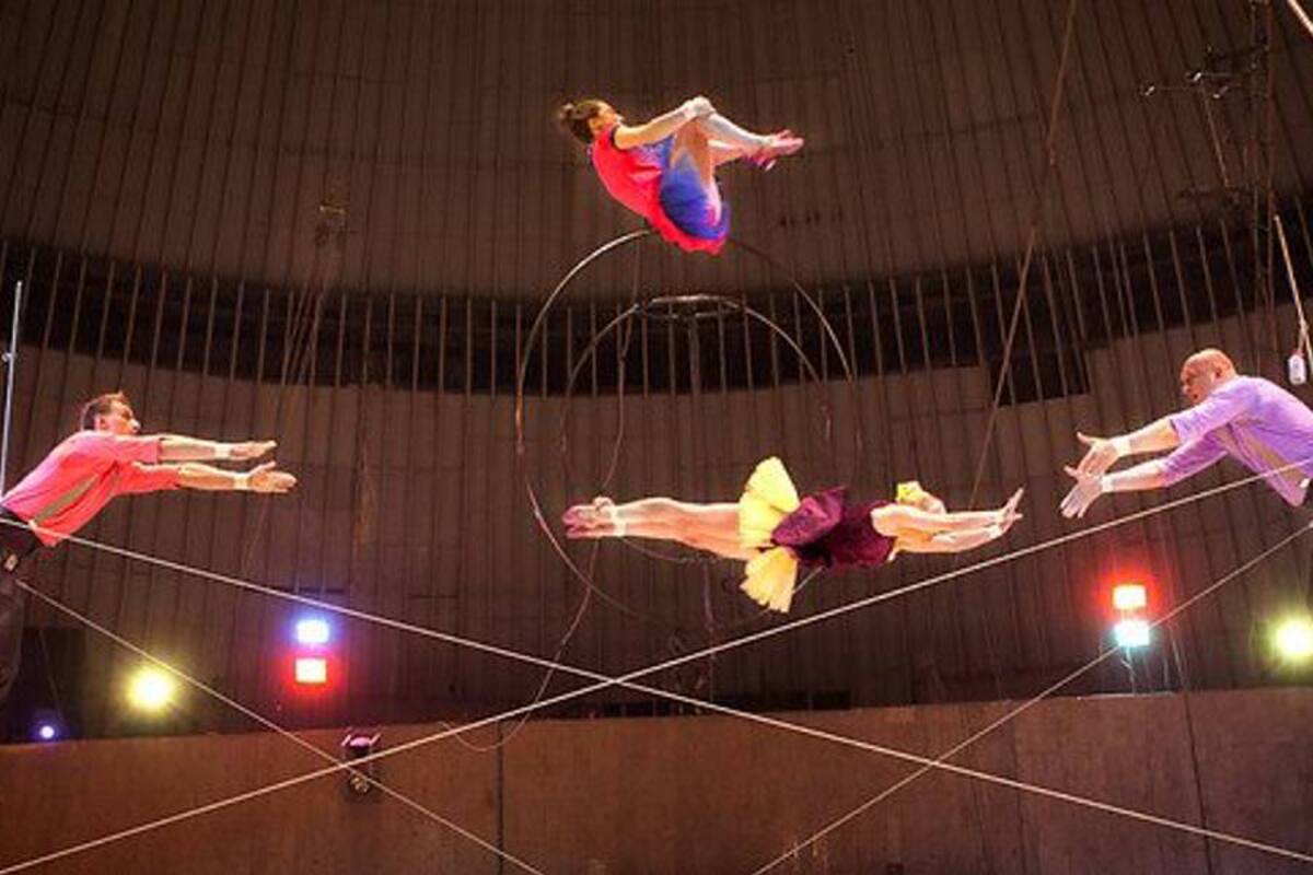 El gran Circo Ruso, de visita en Colombia (Foto: Colprensa/ VANGUARDIA LIBERAL)
