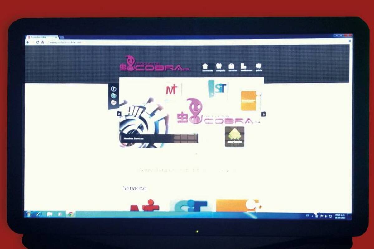 Colombianos desarrollan pantalla táctil de 84 pulgadas (Foto: Colprensa / VANGUARDIA LIBERAL)