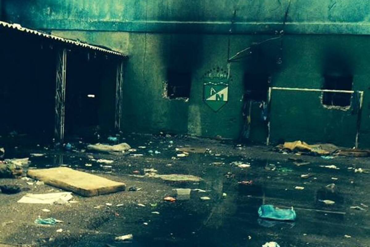 Se elevó a 16 los muertos por incendio en cárcel Modelo de Barranquilla (Foto: Colprensa/VANGUARDIALIBERAL)