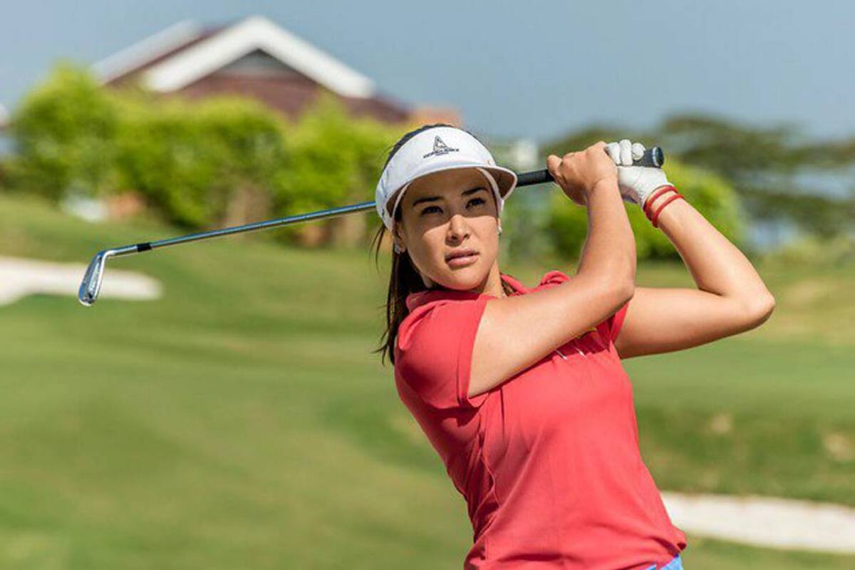 Santandereana Mariajo Uribe presente en el último Major del año (Foto: Colprensa/VANGUARDIA LIBERAL)