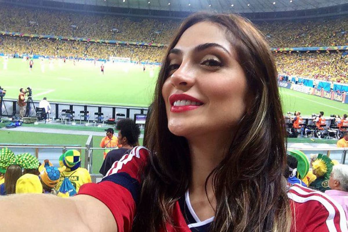 La sexy colombiana que 'paralizó' una transmisión con su belleza (Foto: Colprensa/VANGUARDIALIBERAL)