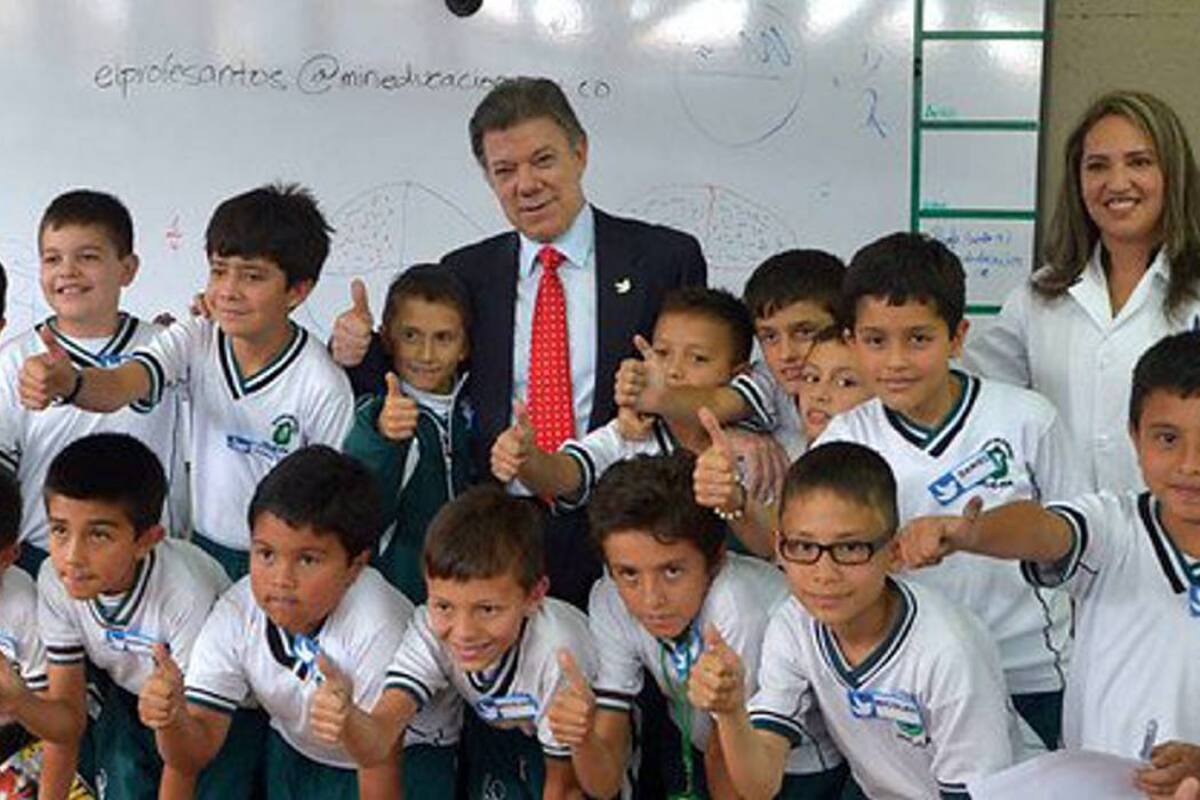 “Colombia avanza en calidad de la educación”: presidente Santos (Foto: Colprensa/VANGUARDIA LIBERAL)