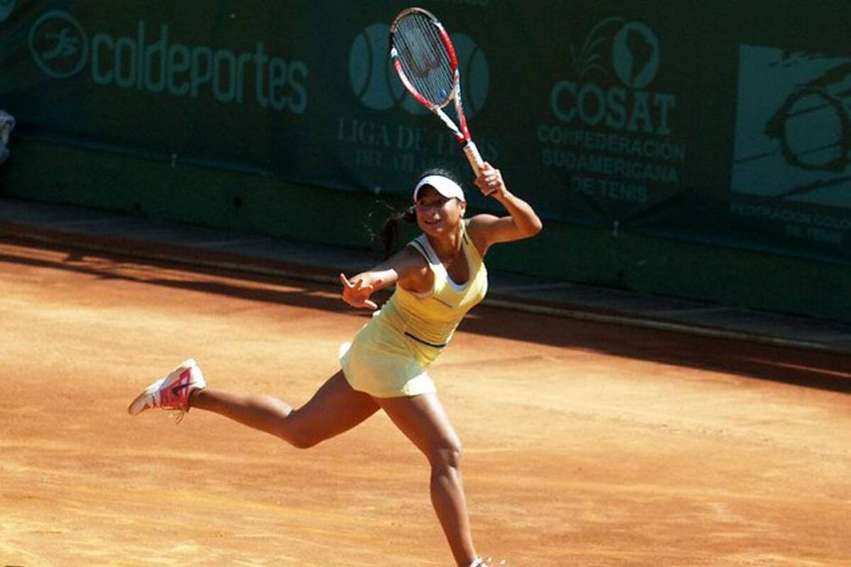 Colombiana María Fernanda Herazo a la final del Mundial Juvenil de Tenis (Foto: Colprensa/VANGUARDIA LIBERAL)