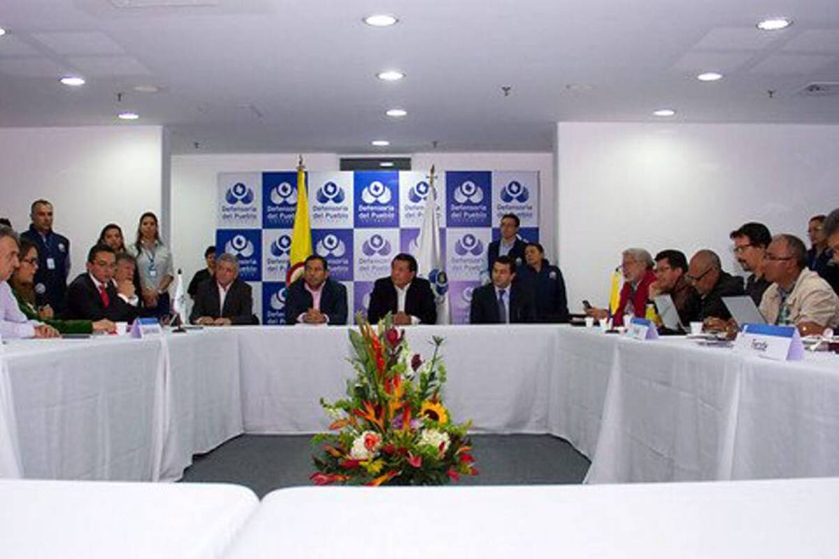Con expectativa inicia cuarto día de diálogos entre gobierno y Fecode (Foto: Colprensa/VANGUARDIA LIBERAL)
