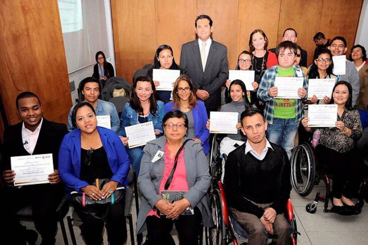 Mineducación entregó créditos condonables para personas con discapacidad (Foto: Colprensa /VANGUARDIA LIBERAL)