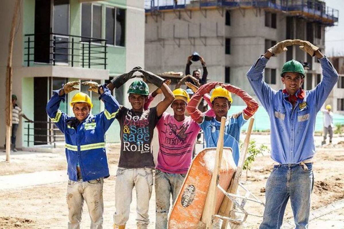 1,43 millones de personas trabajan en el sector de la construcción (Foto: Archivo/VANGUARDIA LIBERAL)