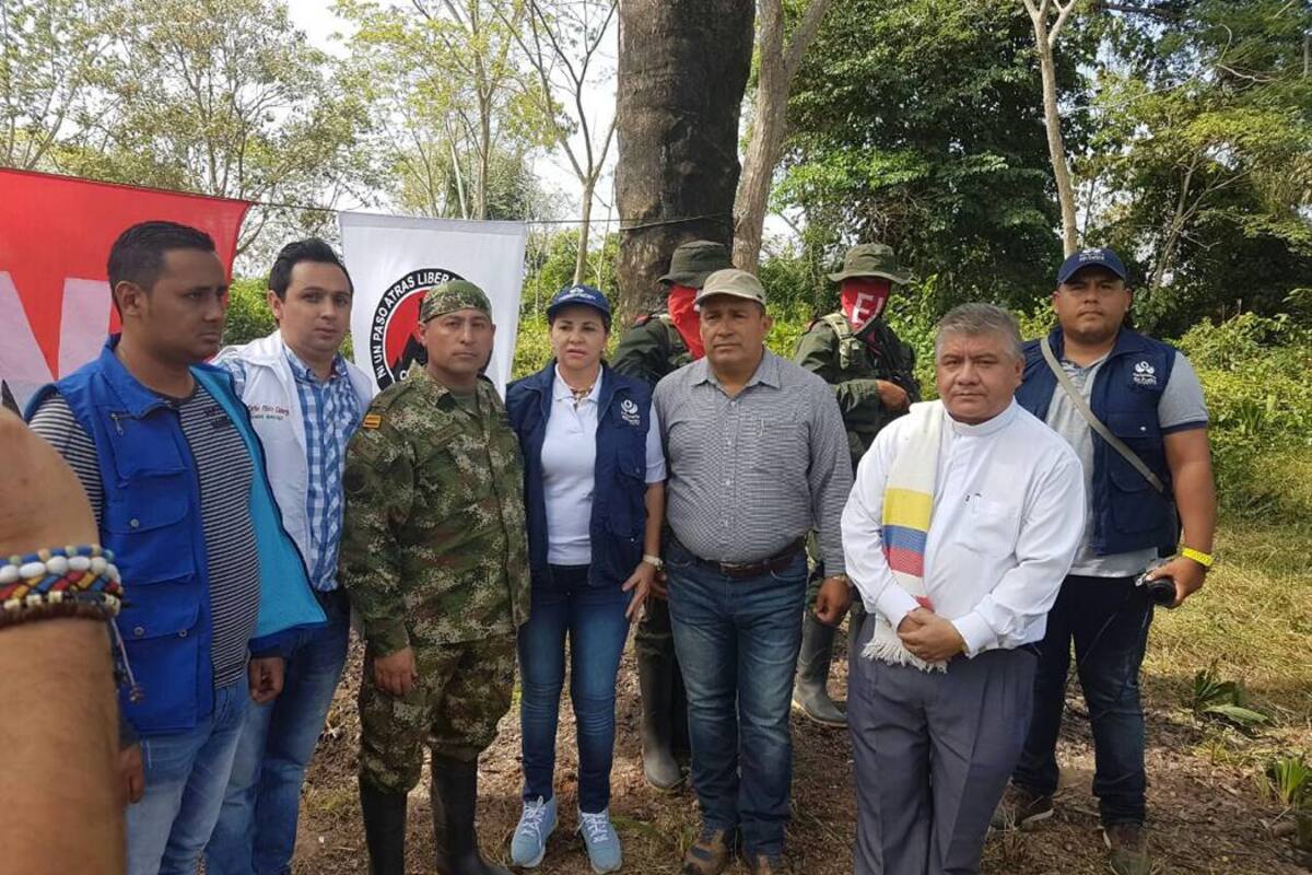 El Eln liberó al soldado Fredy Moreno, secuestrado en Arauca (Foto: Colprensa/ VANGUARDIA LIBERAL)