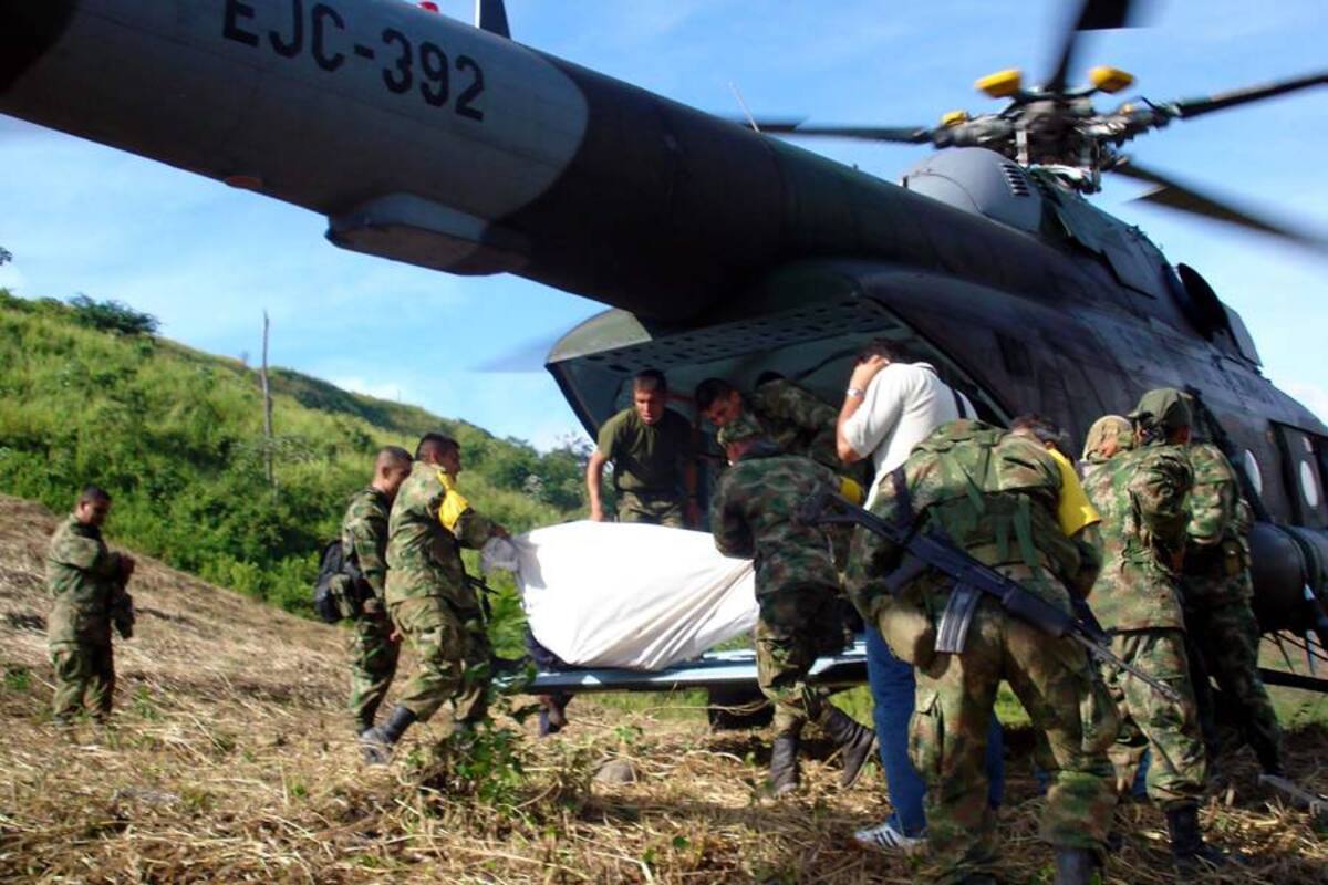 Dos guerrilleros muertos dejan combates en Caquetá (Foto: Colpresa/VANGUARDIA LIBERAL)
