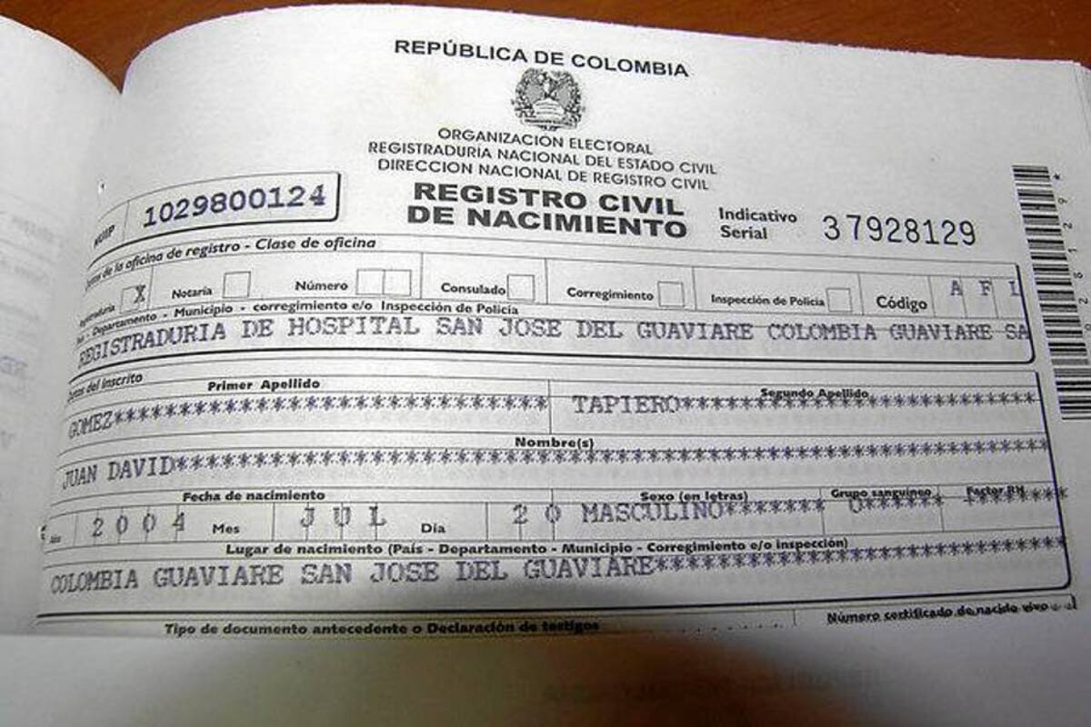 Apellido materno podría usarse como primero (Foto: Archivo/VANGUARDIA LIBERAL)
