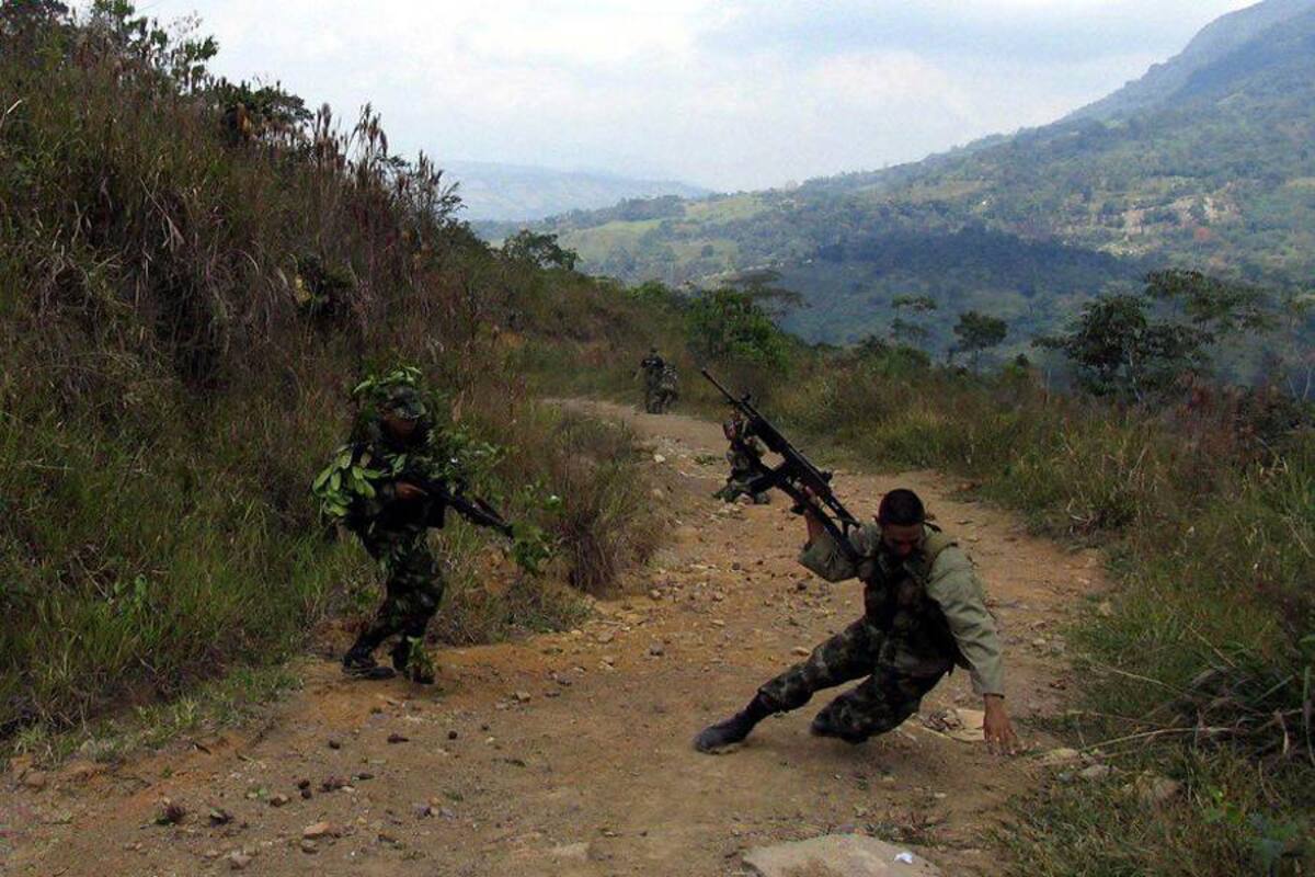 Un soldado muerto y tres heridos por combates en el Cauca (Foto: COLPRENSA/VANGUARDIA LIBERAL)