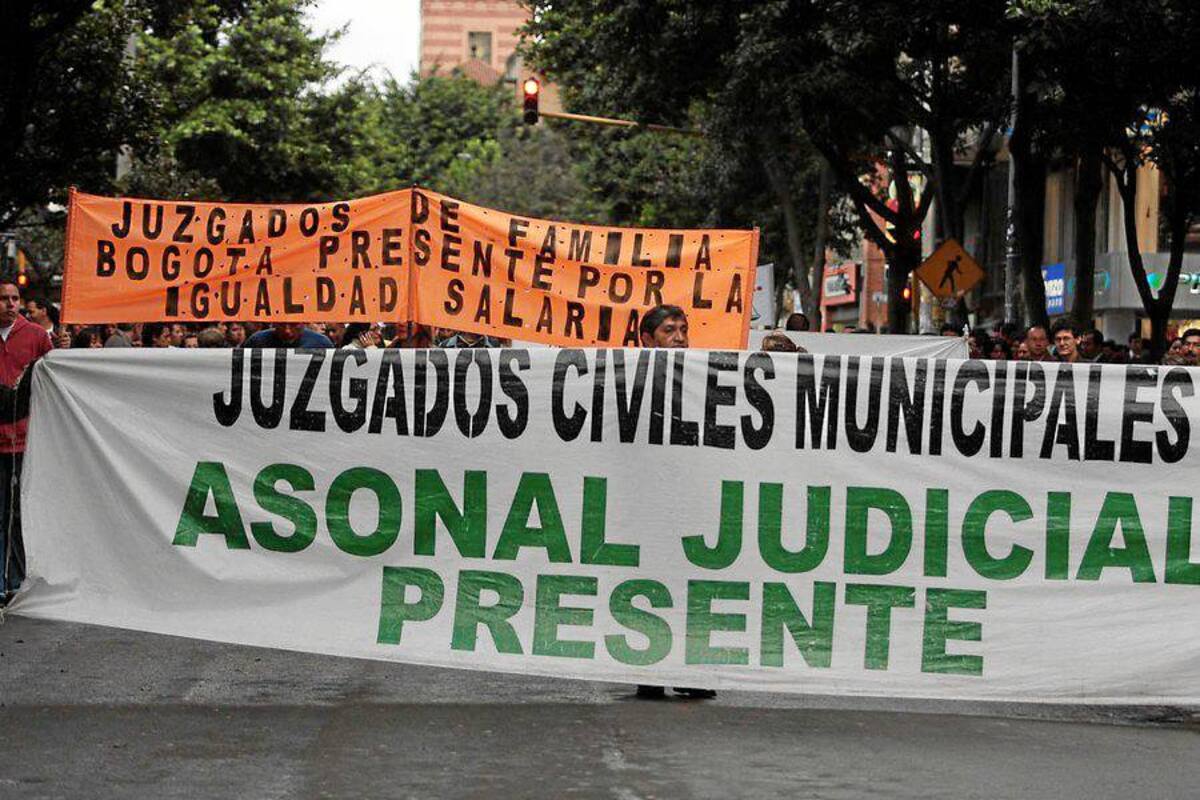 Empleados judiciales levantarían el paro esta tarde (Foto: Colprensa/VANGUARDIA LIBERAL)