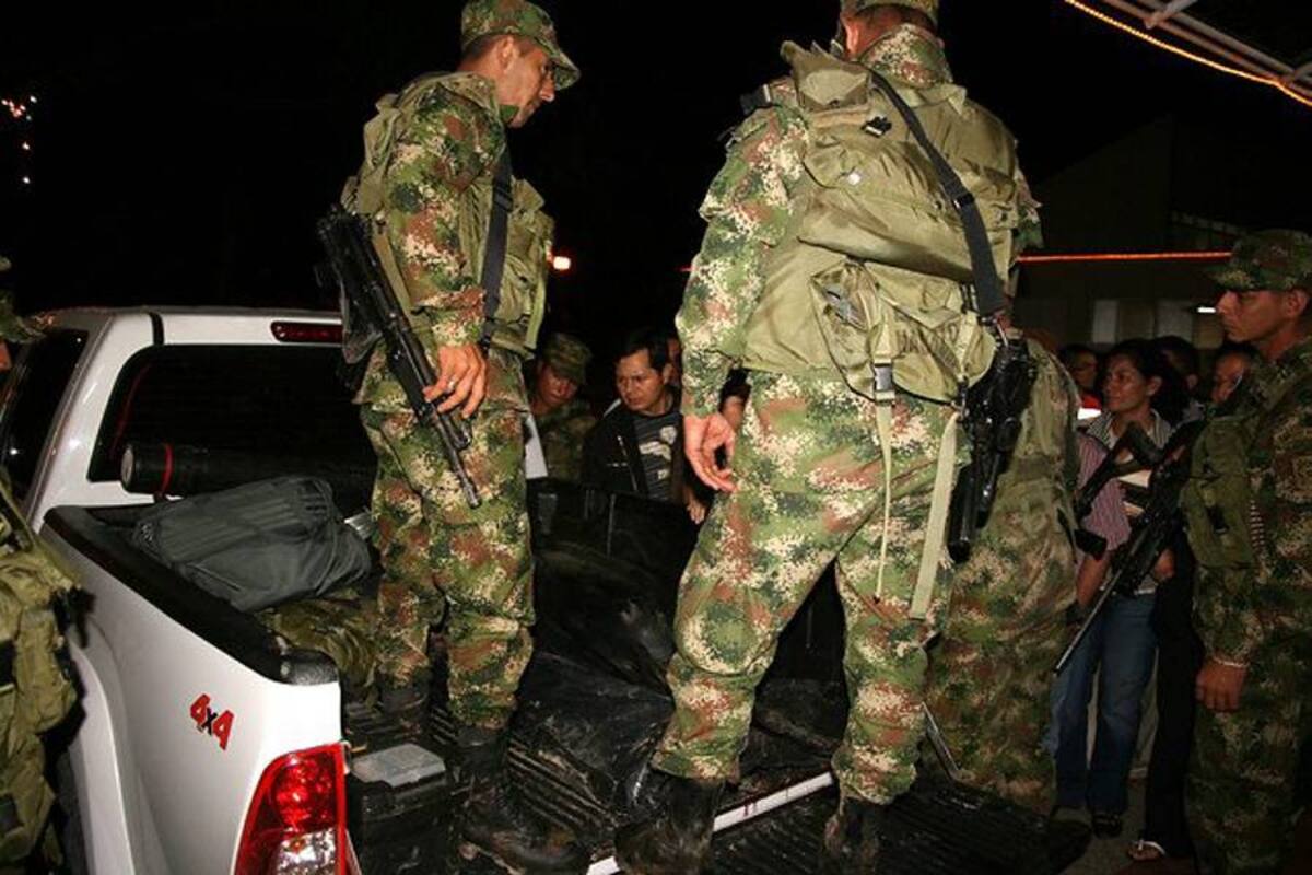 Abatido en Norte de Santander alias 'Negro Eliécer' (Foto: Colprensa/VANGUARDIA LIBERAL)