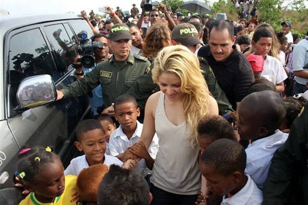 Shakira inaugurará un sexto colegio en Colombia (Foto: Colprensa/ VANGUARDIA LIBERAL)