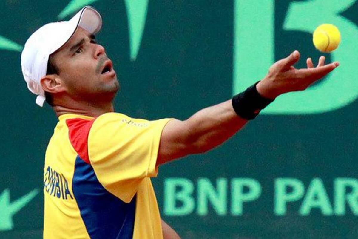Falla le dio el segundo punto a Colombia en la Davis (Foto: Colprensa/VANGUARDIA LIBERAL)