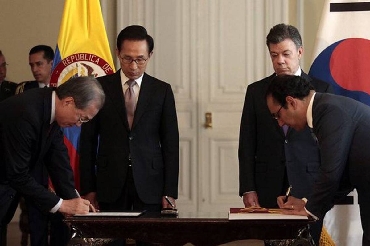 Senado aplazó aprobación de TLC con Corea para el miércoles (Foto: Colprensa/VANGUARDIA LIBERAL)