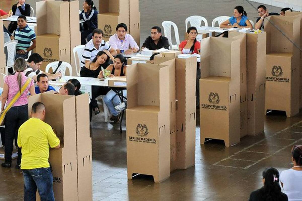 Registraduría explica cómo será la votación del plebiscito por la paz (Foto: Colprensa /VANGUARDIA LIBERAL)
