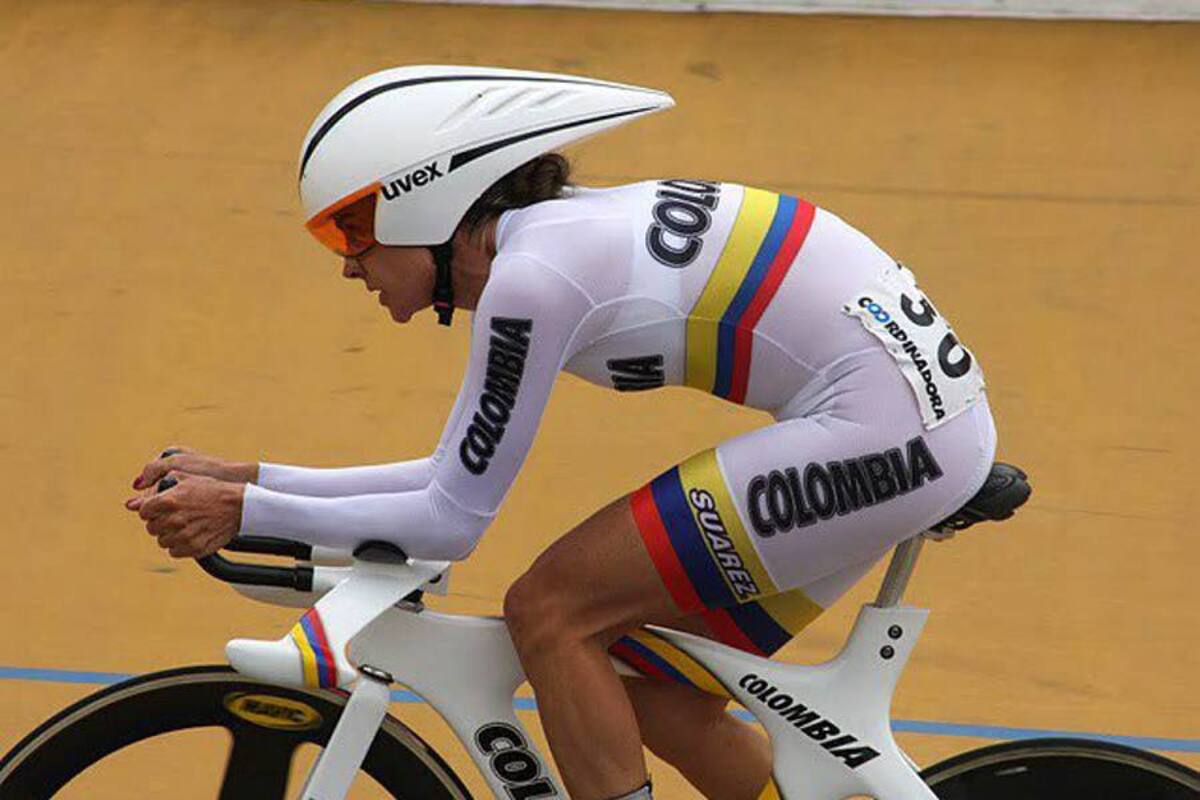 María Luisa Calle sumó séptima medalla en copas del mundo (Foto: Archivo/VANGUARDIA LIBERAL)