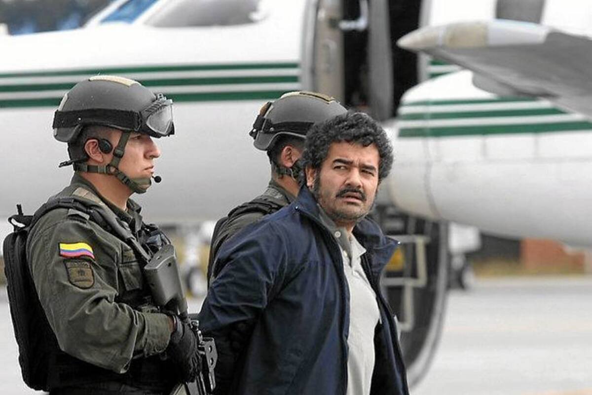 ‘Diego Rastrojo’ fue trasladado a la cárcel de Girón (Foto: Colprensa/VANGUARDIA LIBERAL)