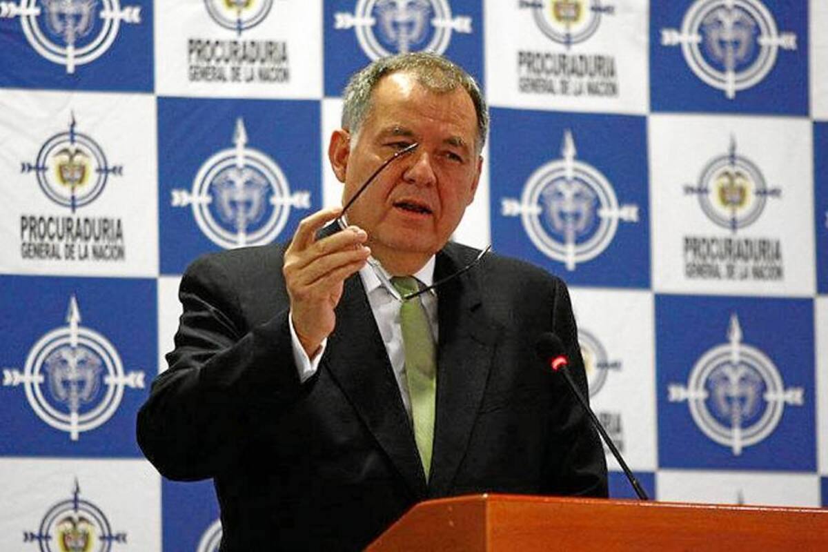 Se polarizan opiniones en torno al Procurador (Foto: Colprensa/ VANGUARDIA LIBERAL)