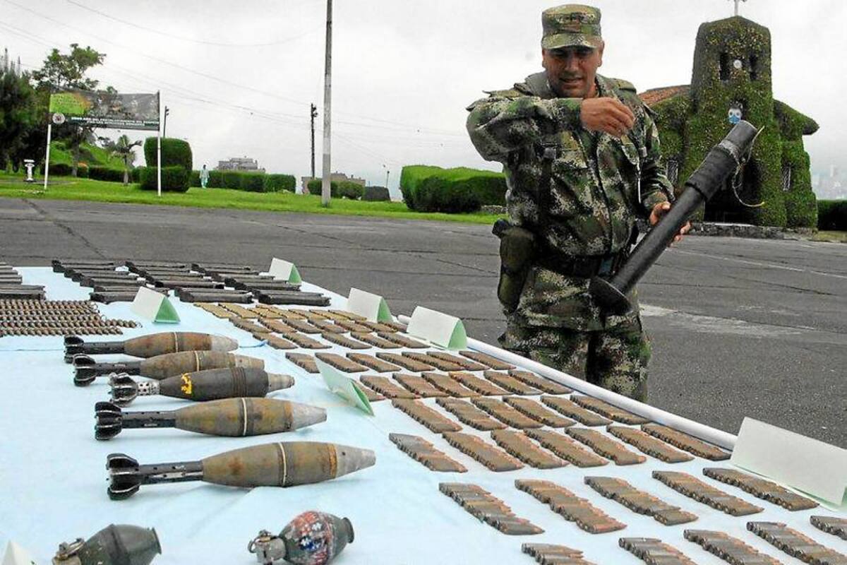 Explosión de granada en el Guaviare (Foto: Archivo/VANGUARDIA LIBERAL)