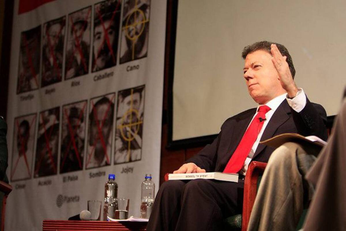 Santos estaría pensando en ampliar su periodo dos años (Foto: Colprensa/VANGUARDIA LIBERAL)