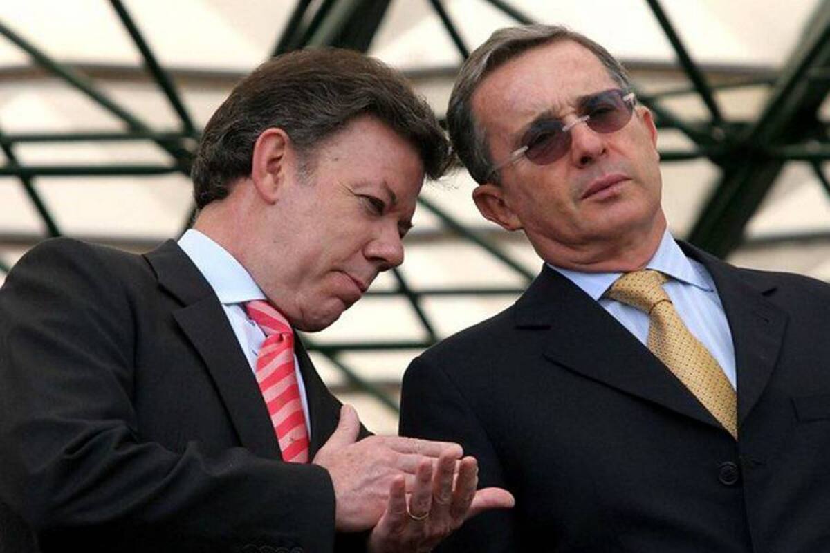 Uribe y Santos iniciaron la partida en ajedrez político (Foto: Archivo/VANGUARDIA LIBERAL)