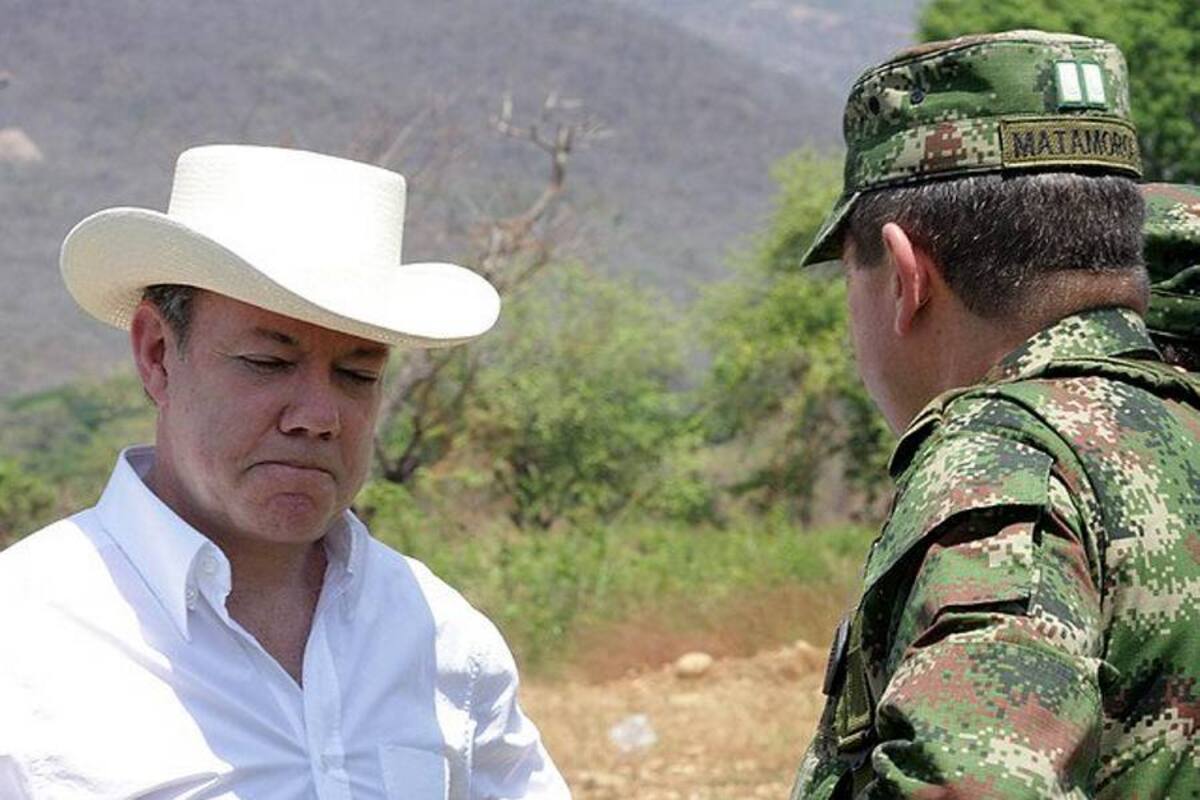 Santos lamenta la muerte de soldados en Norte de Santander (Foto: Colprensa/VANGUARDIA LIBERAL)