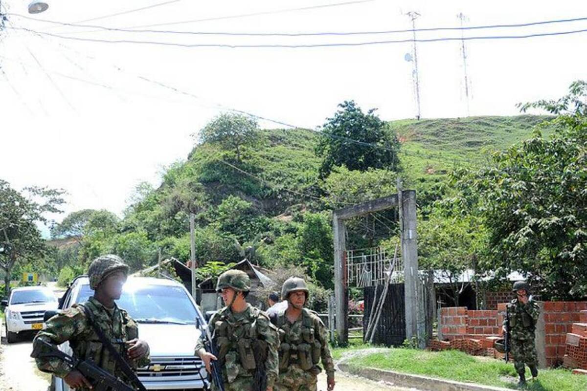 Ataque de las Farc deja dos militares heridos en el Cauca (Foto: Archivo/VANGUARDIA LIBERAL)