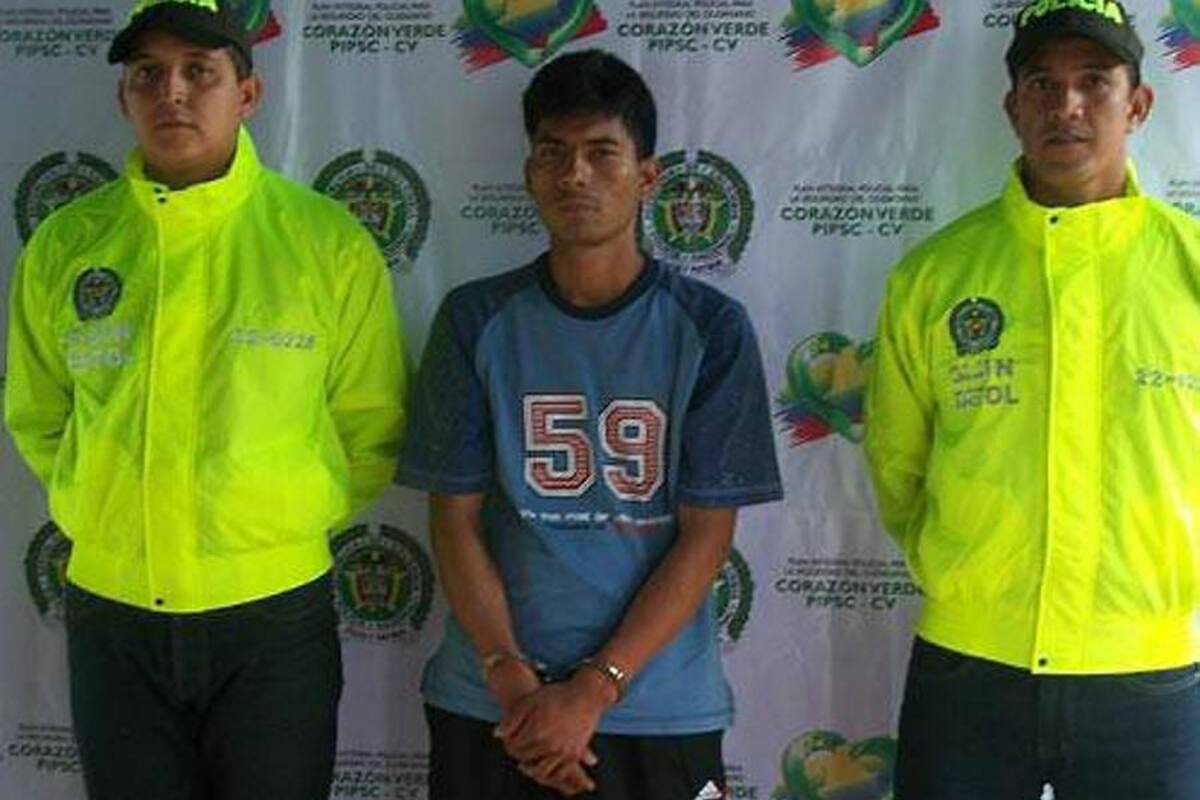 Recapturado alias ‘Petróleo’ (Foto: Colprensa/VANGUARDIA LIBERAL)