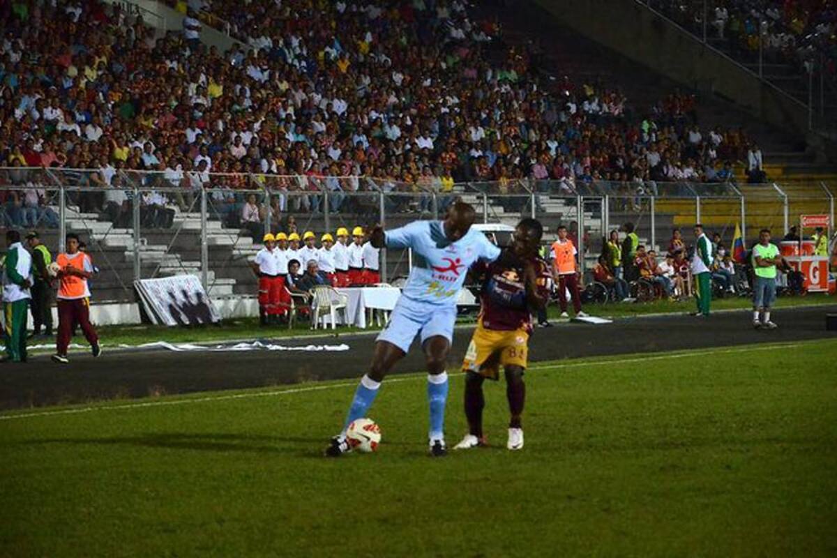 Deportes Tolima cayó frente a la ‘máquina celeste’ (Foto: Colprensa/VANGUARDIA LIBERAL)