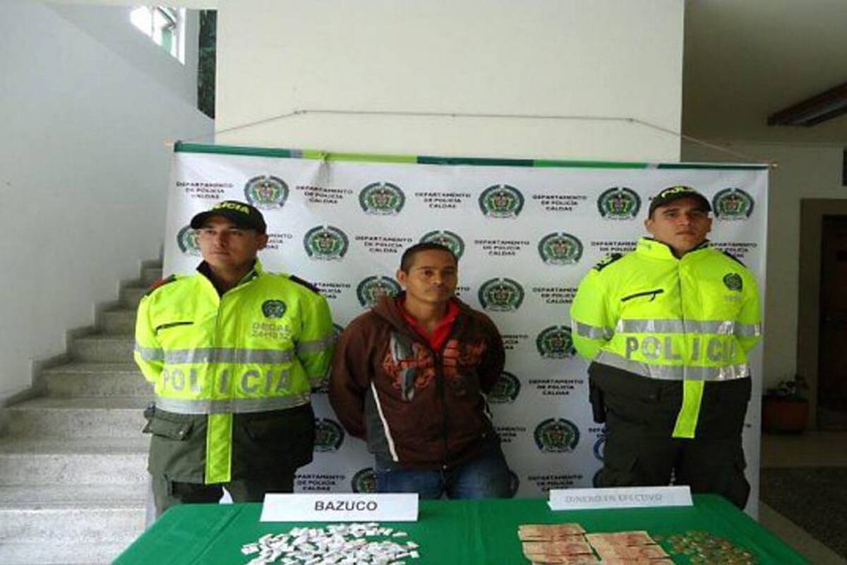 Jíbaro capturado en Villamaría, Manizales (Foto: Colprensa/VANGUARDIA LIBERAL)