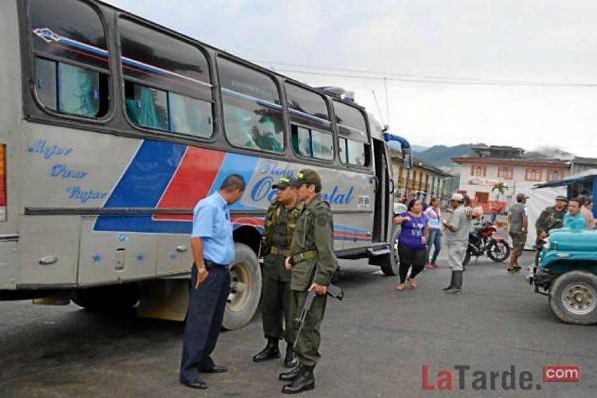 Transportadores acatarían paro armado de las Farc (Foto: Colprensa/VANGUARDIA LIBERAL)