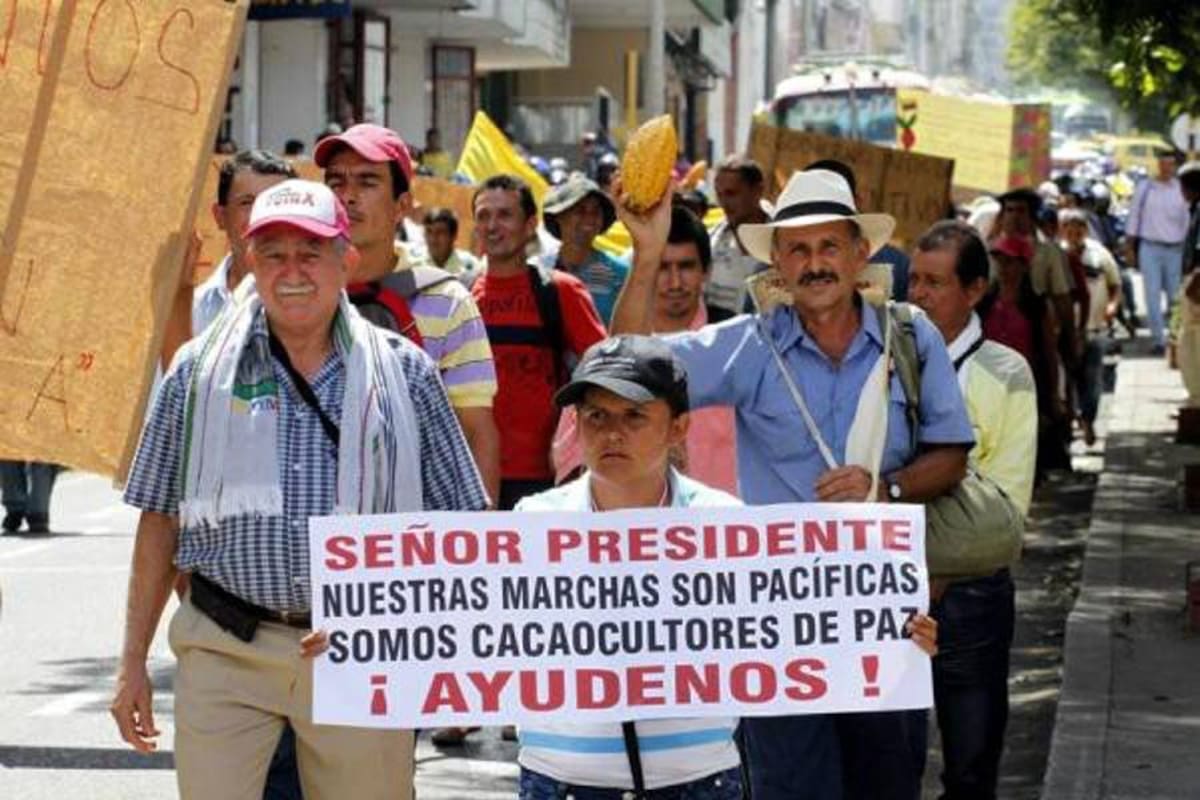 Últimos paros agrarios le costaron al Gobierno cerca de $1 billón (Foto: Archivo/VANGUARDIA LIBERAL)