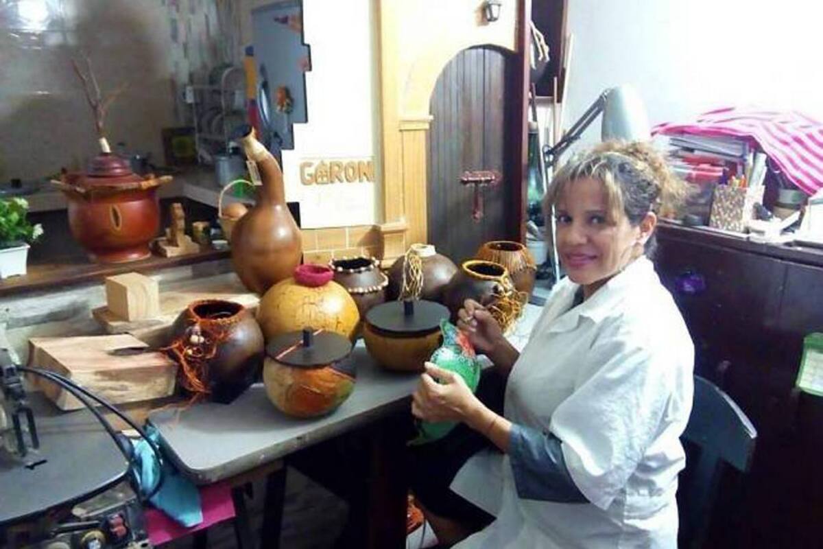 Condecoran trabajo de dos artesanas de Girón (Foto: SUMINISTRADA /VANGUARDIA LIBERAL)