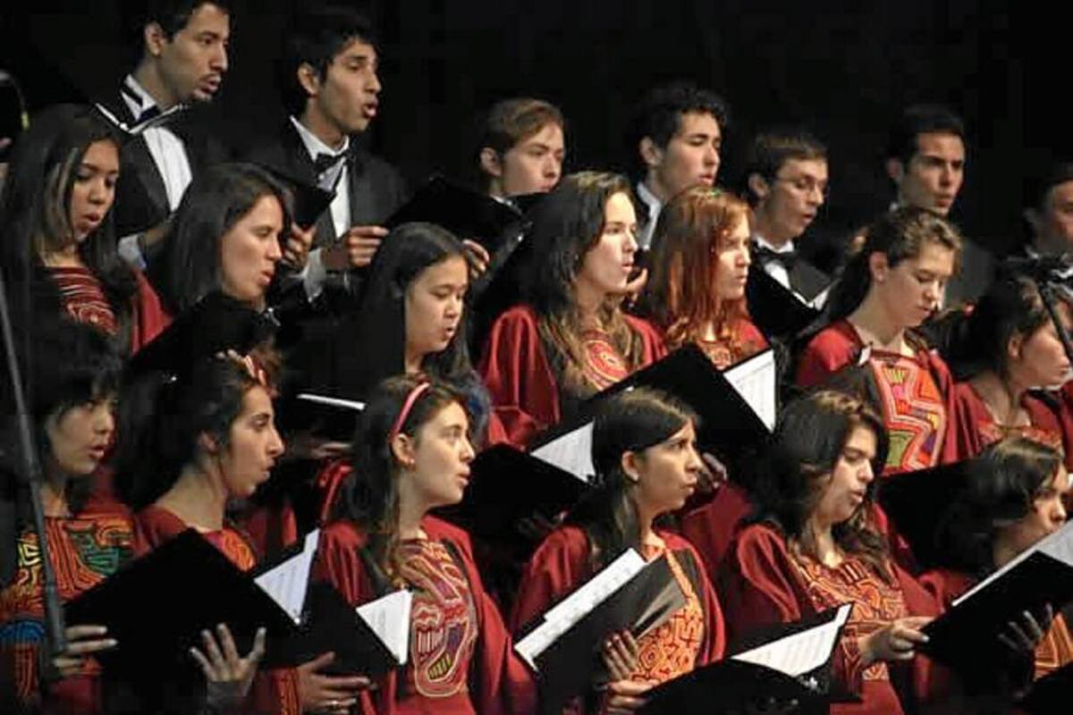 El coro de Los Andes conquista China con canciones latinas y chinas (Foto: Tomado de Internet/ VANGUARDIA LIBERAL)