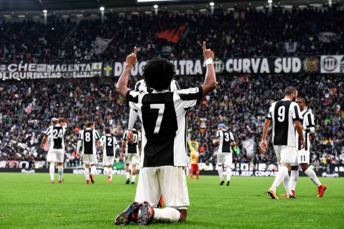 El colombiano tuvo una destacada actuación en la remontada de la ‘Juve’. (Foto: Tomada de Twitter/VANGUARDIA LIBERAL)
