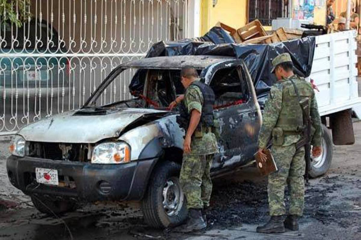 Hallan a 16 personas calcinadas en dos camionetas en el norte de México (Foto: Tomada de Internet/ VANGUARDIA LIBERAL)