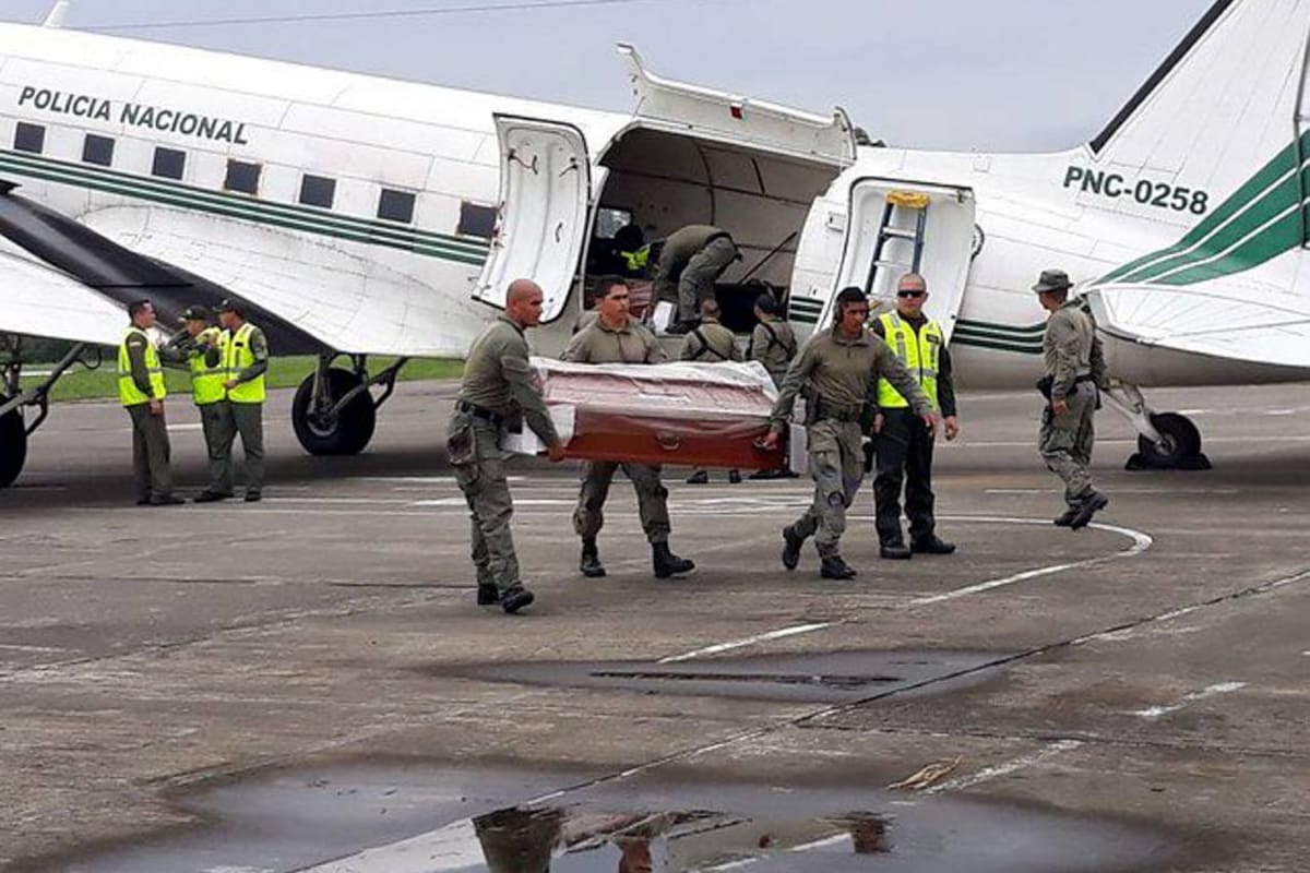 Ya están en Cali los cuerpos que corresponderían a periodistas ecuatorianos asesinados (Foto: Colprensa /VANGUARDIA LIBERAL)