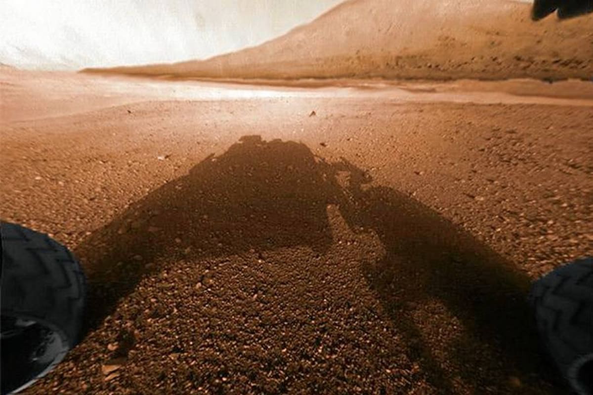 Objeto brillante en suelo marciano llama la atención del Curiosity (Foto: Tomada de Internet/VanguardiaLiberal)