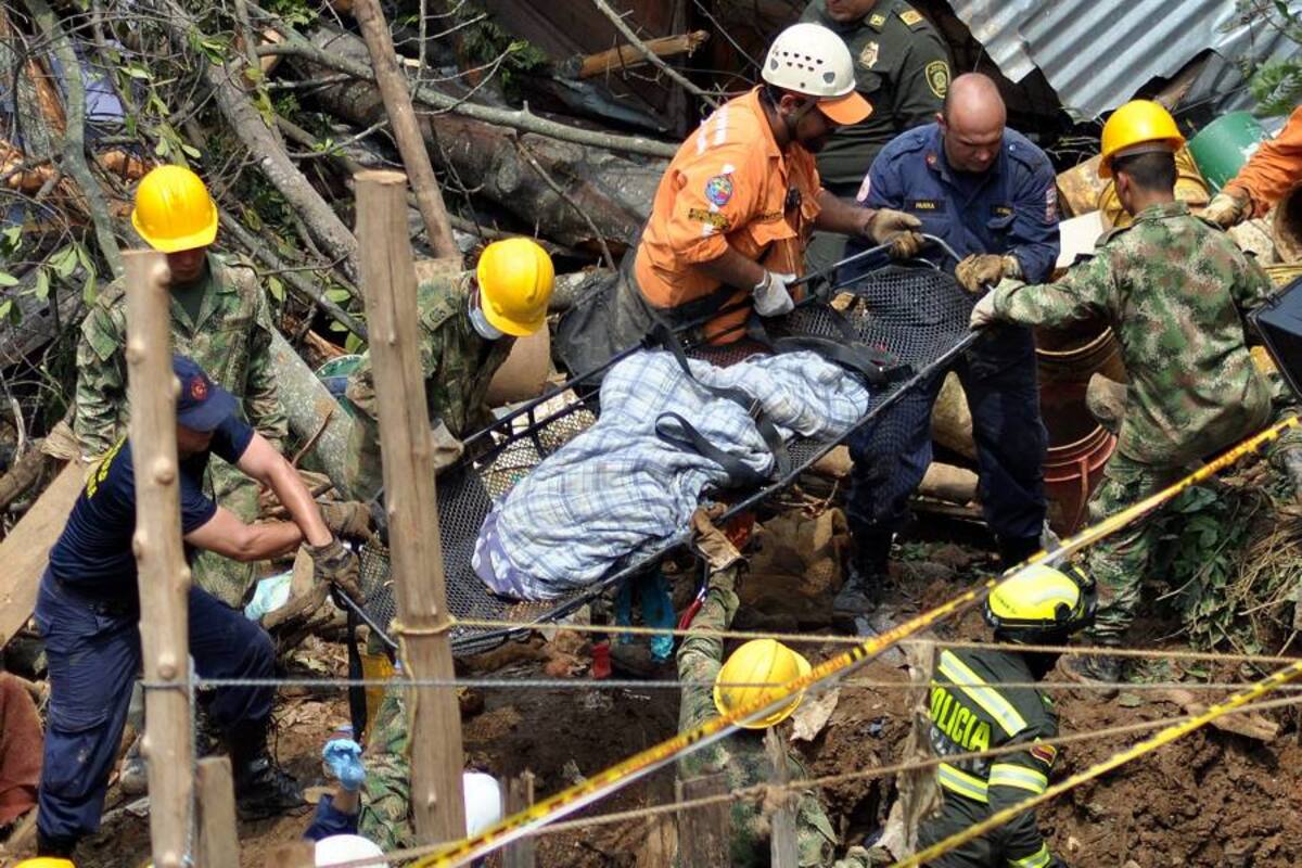 Hallaron pareja de adultos sepultados por alud en Bucaramanga (Foto: ArchivoVANGUARDIA LIBERAL)