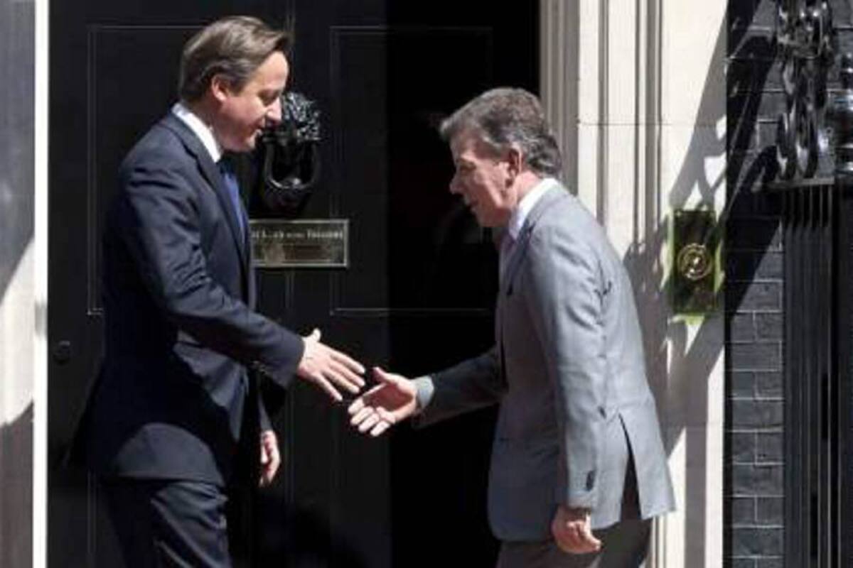 Primer ministro británico, David Cameron respaldó proceso de paz (Foto: Tomado de elcolombiano.com/VANGUARDIA LIBERAL)