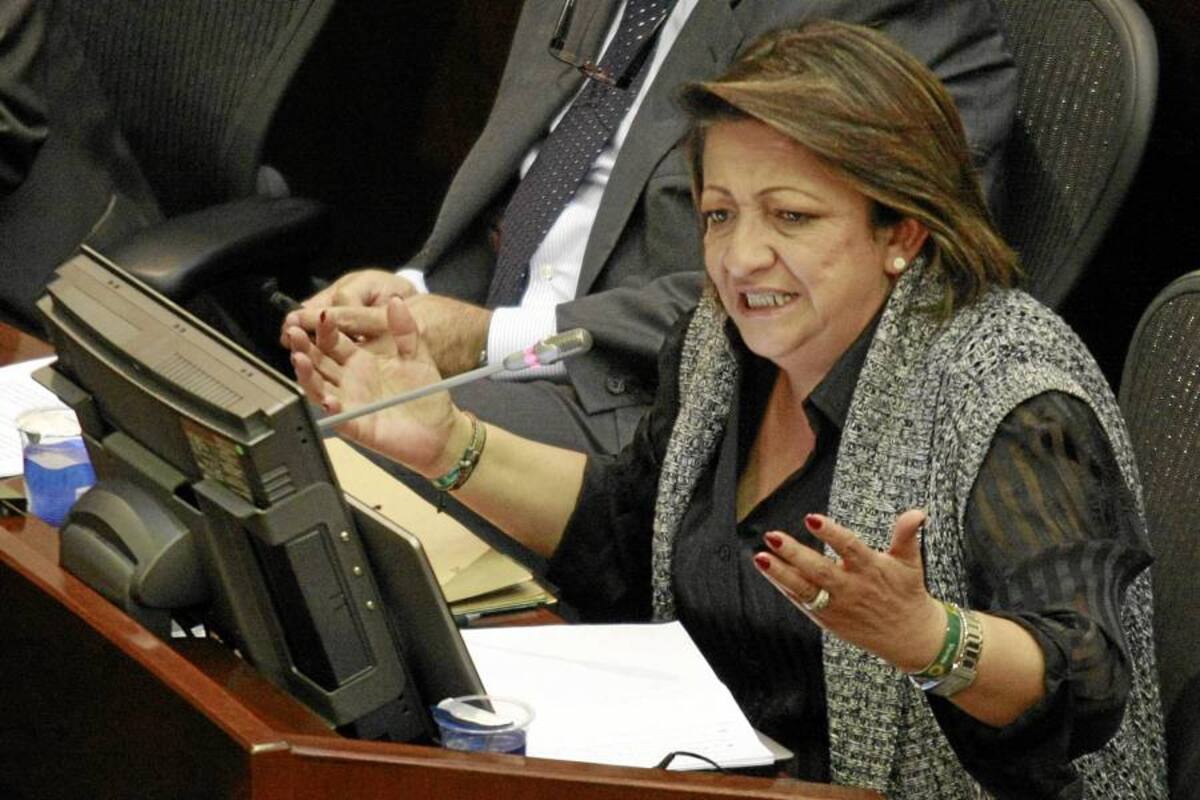 Gilma Jiménez llama a alcaldes y gobernadores a proteger los niños de la violencia (Foto: Archivo/VANGUARDIA LIBERAL)