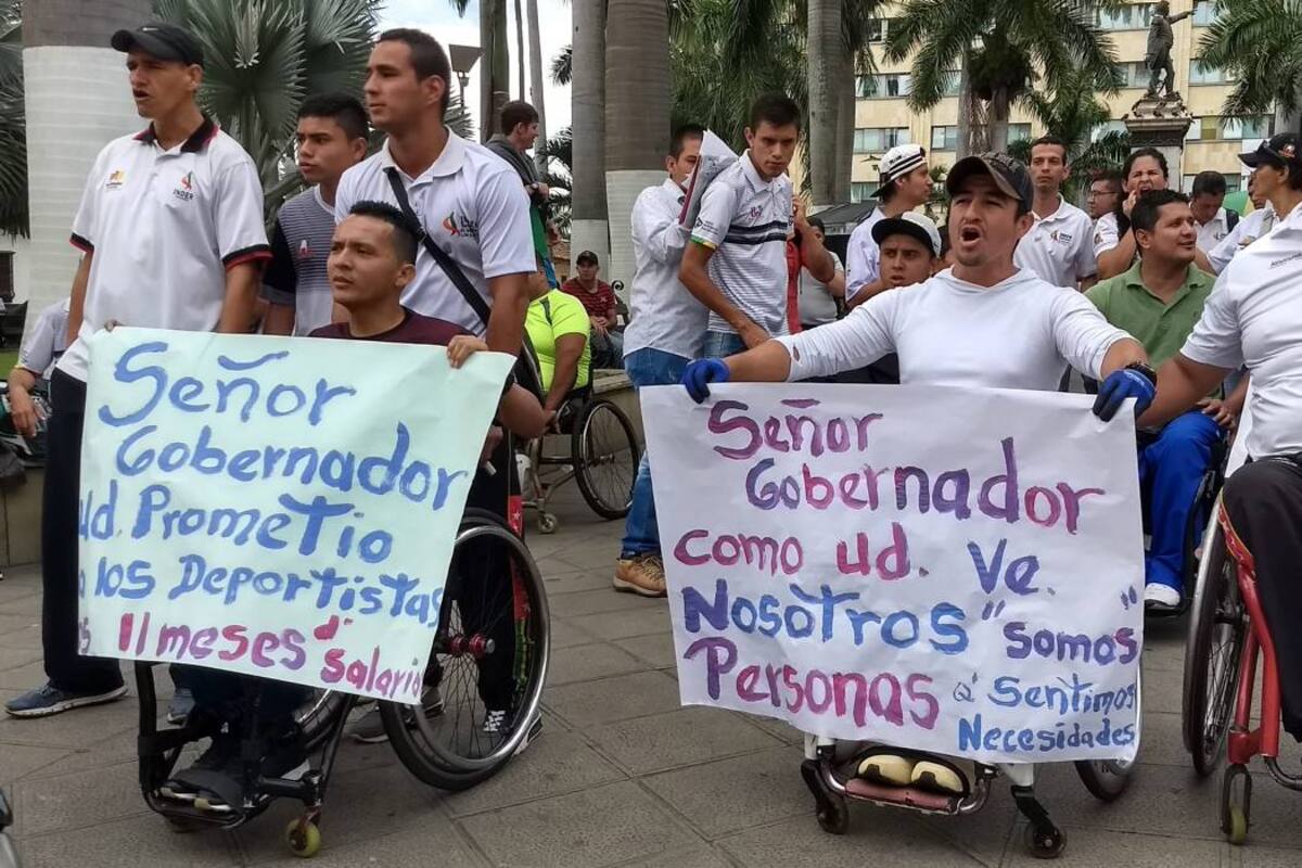 Falta de recursos y promesas incumplidas tienen molestos a los deportistas de Santander. (Foto: Daniela Puentes/ VANGUARDIA LIBERAL)