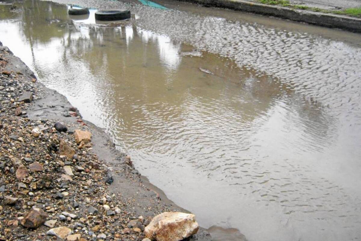 Fuertes lluvias provocan desbordamiento de quebradas en Málaga (Foto: Suministrada/VANGUARDIA LIBERAL)