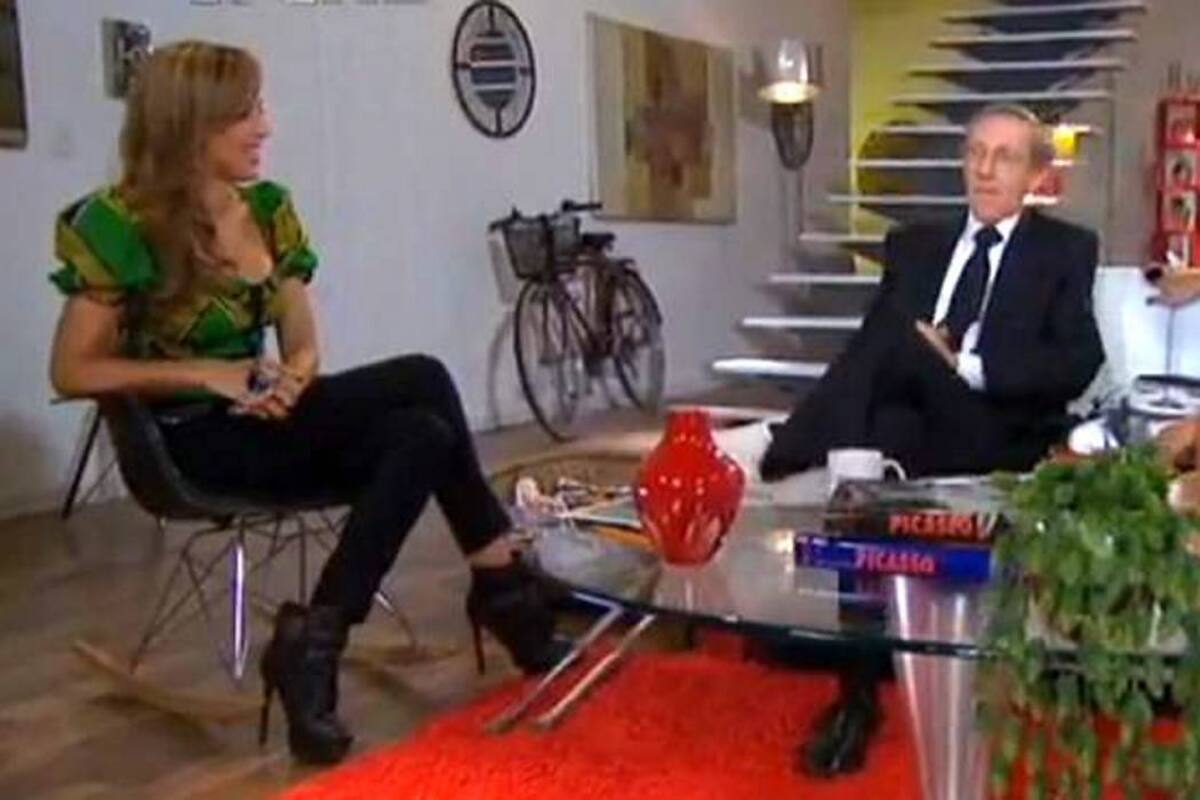 Alejandra Azcárate se defiende de las críticas por su entrevista a Navarro Wolff (Foto: El Universal / VANGUARDIA LIBERAL)