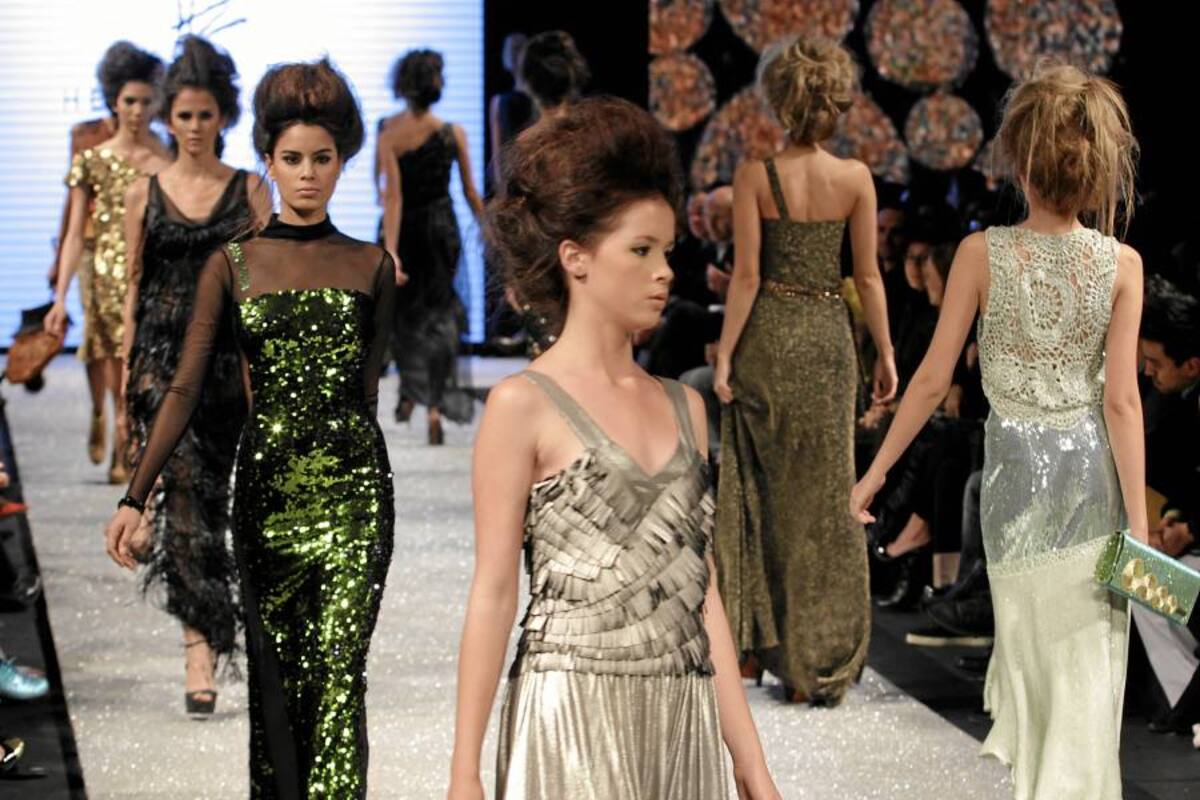 Así se vivió la pasarela inaugural del Círculo de la Moda (Foto: Colprensa / VANGUARDIA LIBERAL)