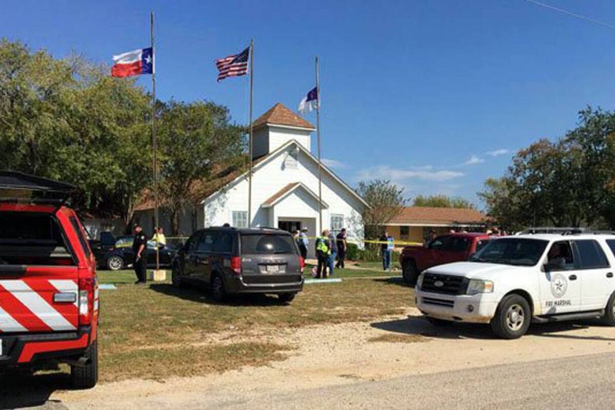 La Policía informó que el pistolero fue dado de baja en el lugar del tiroteo. (Foto: Tomada de Twitter @wsbtv /VANGUARDIA LIBERAL)