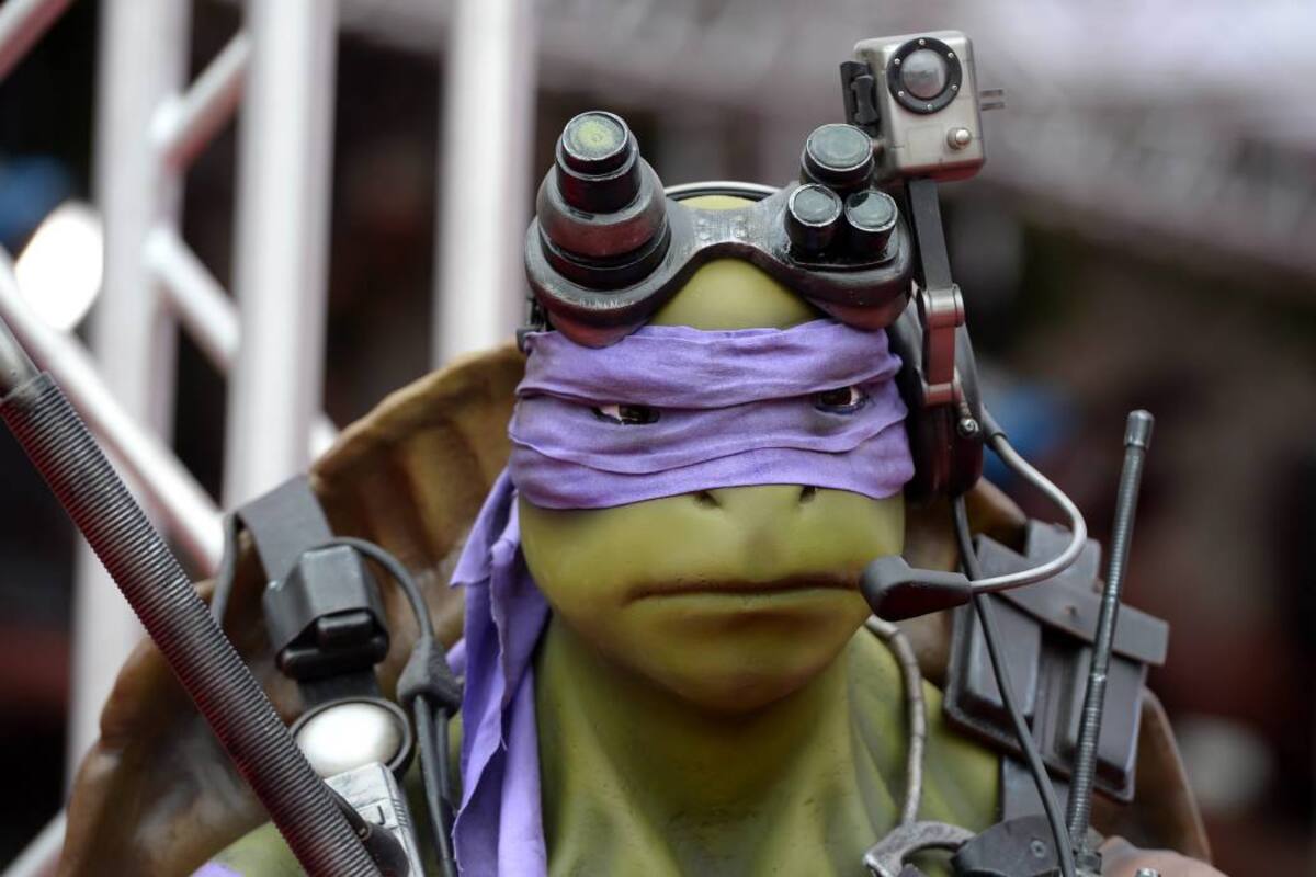 Las "Tortugas Ninja" reclaman su lugar en medio de la fiebre por superhéroes (Foto: AFP / VANGUARDIA LIBERAL)